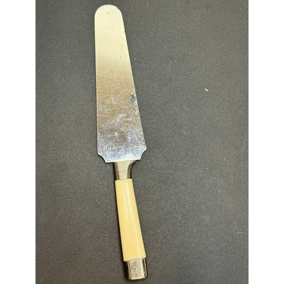 Vintage Regent Sheffield 6 Pc Desert Flower Knives, Forks, Servers - Picture 4 of 9